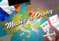 MusÃÂ©e dÃ¢â¬â¢Orsay city travel and tourism destination concept. Fr